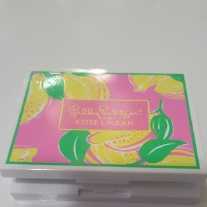 Estee Lauder Lilly Pulitzer Pink and Yellow Blush Palette